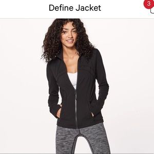 lululemon Define Jacket Black Size 6